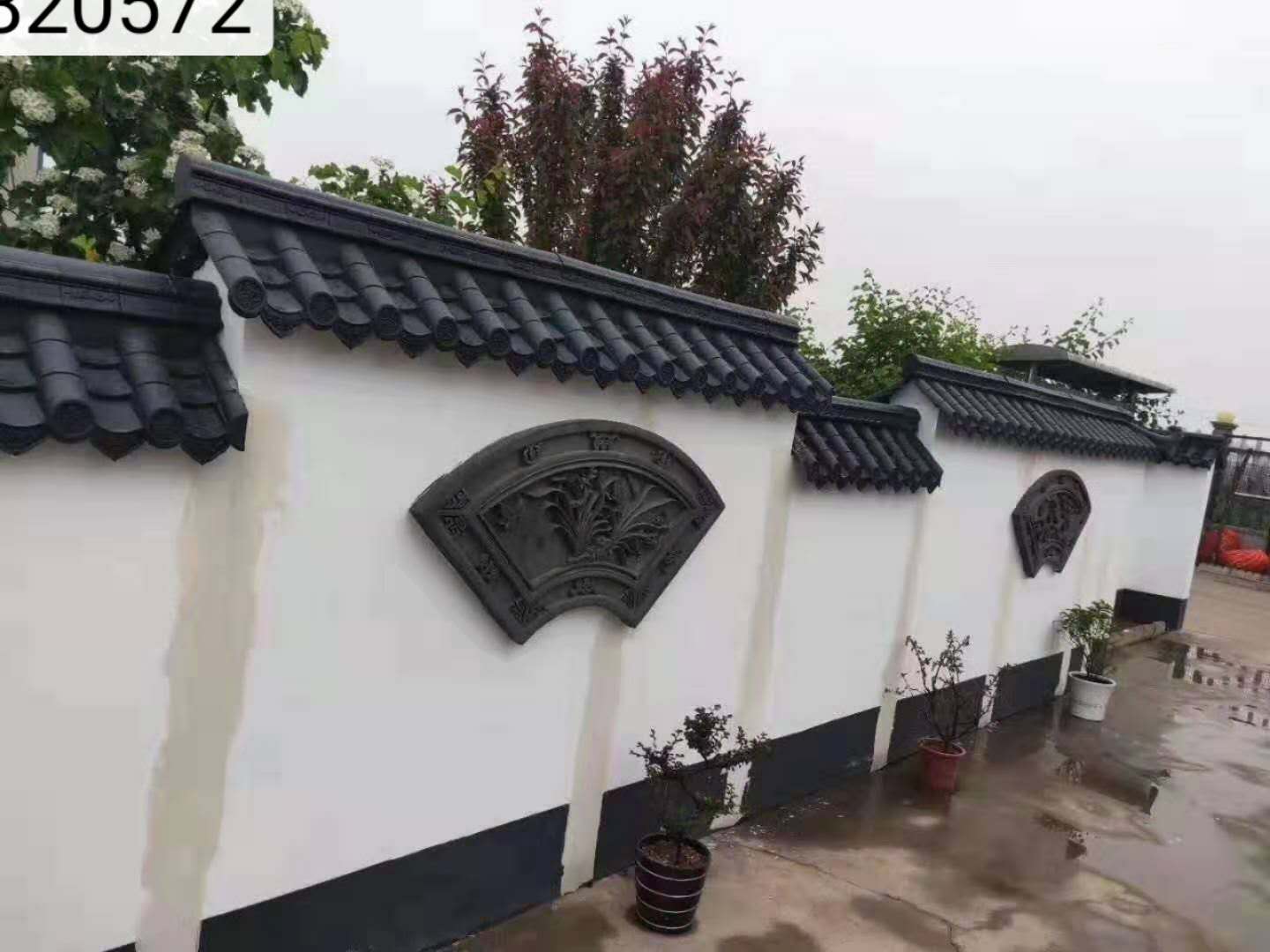 圍墻瓦尺寸 仿古瓦機器 墻頭瓦一體瓦