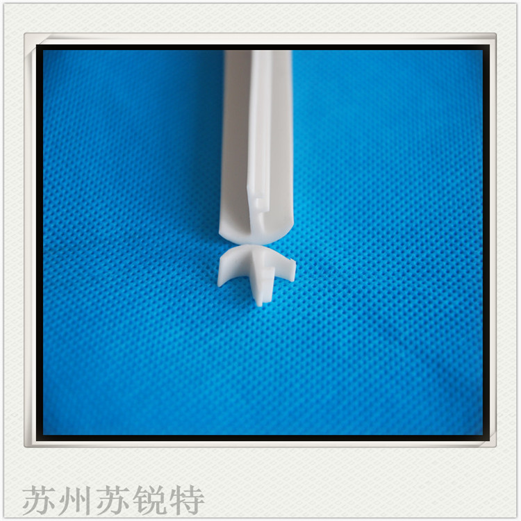 白色硅膠T型耐磨損密封條