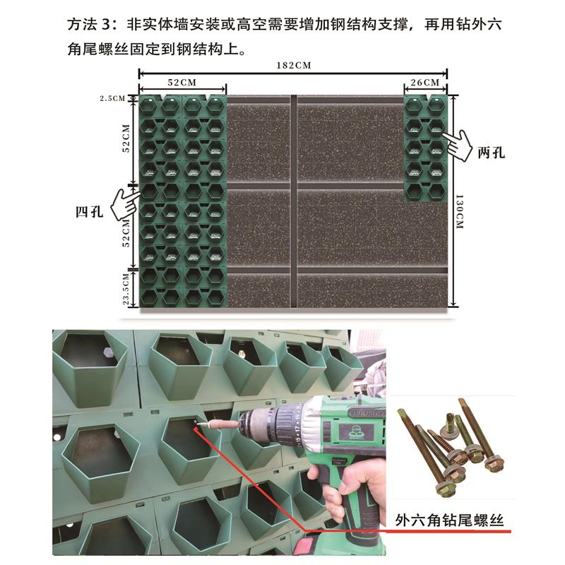 立体绿化种植盒