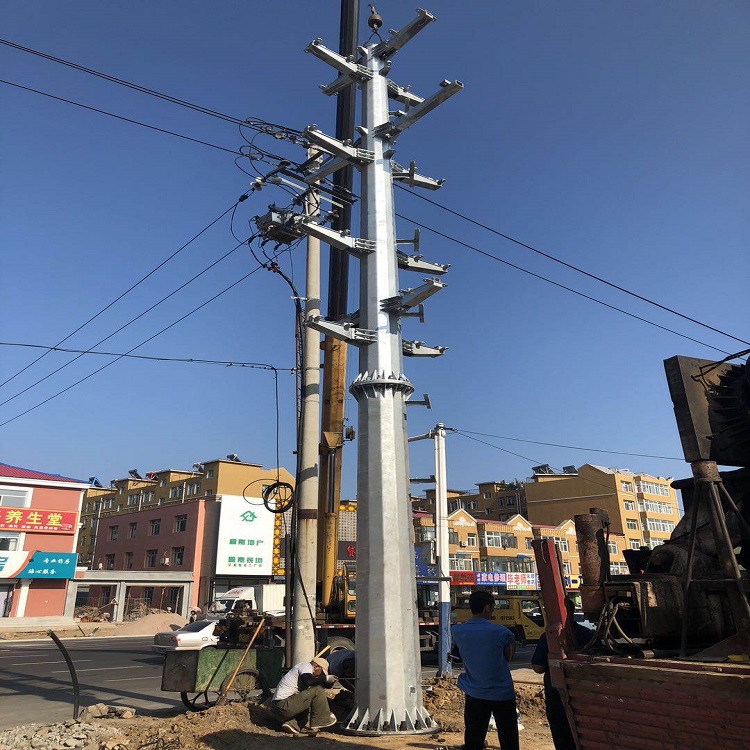 安順直線電力鋼管桿