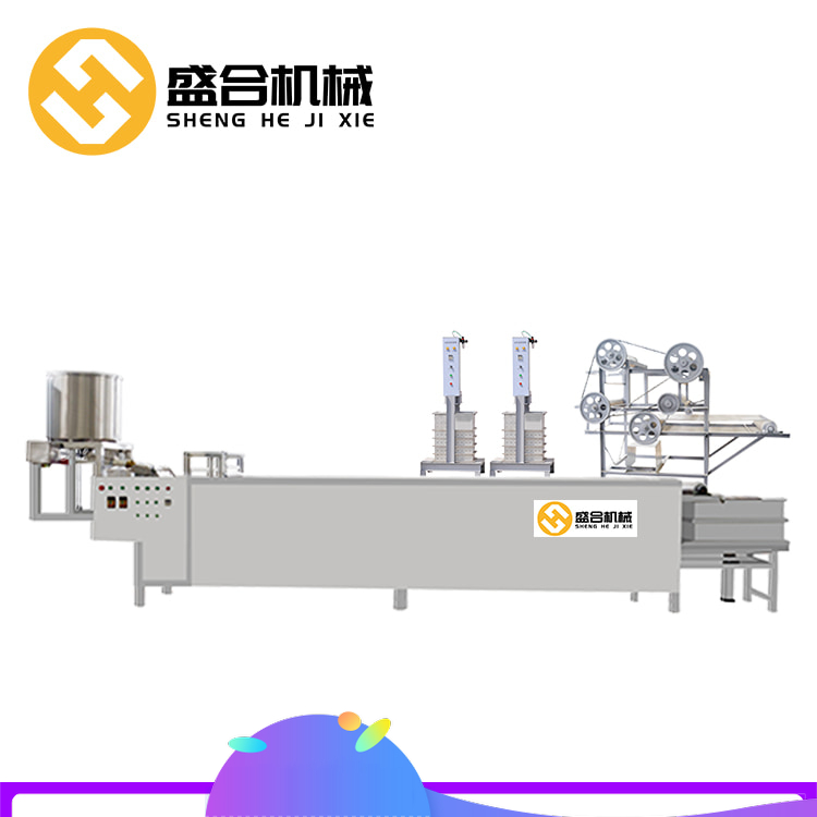 河北唐山全自動豆腐皮機  小型豆腐皮機設備  盛隆豆腐皮機器