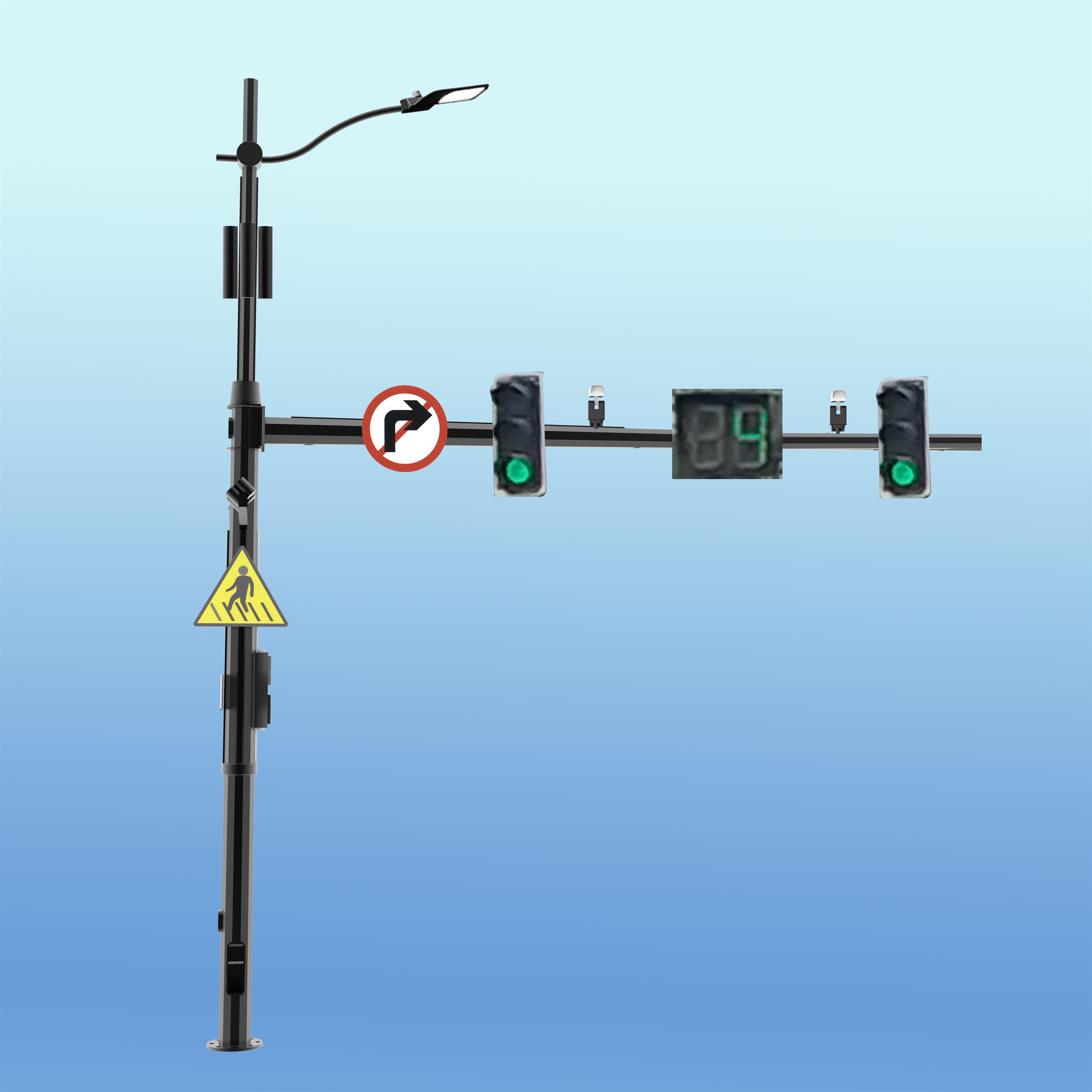 中山智慧路灯 5G微基站载体智能路灯