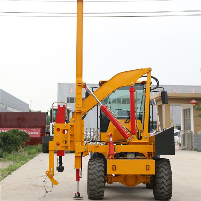 公路護欄打樁機打拔一體機工廠直銷