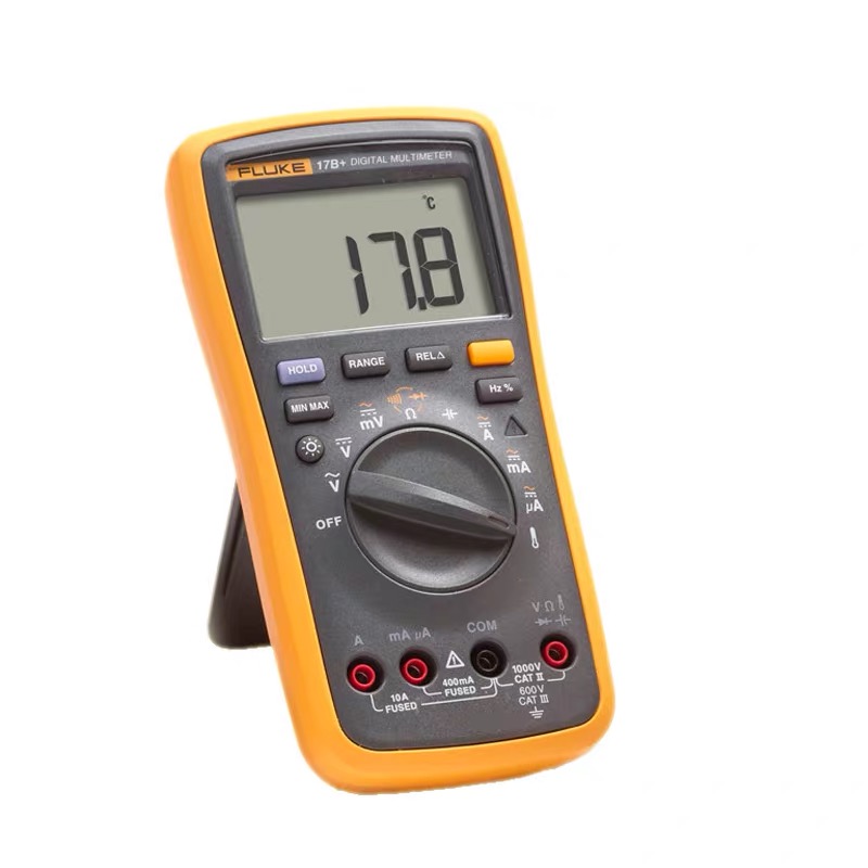 福禄克Fluke17B+高精度便携式经济型数字万用表