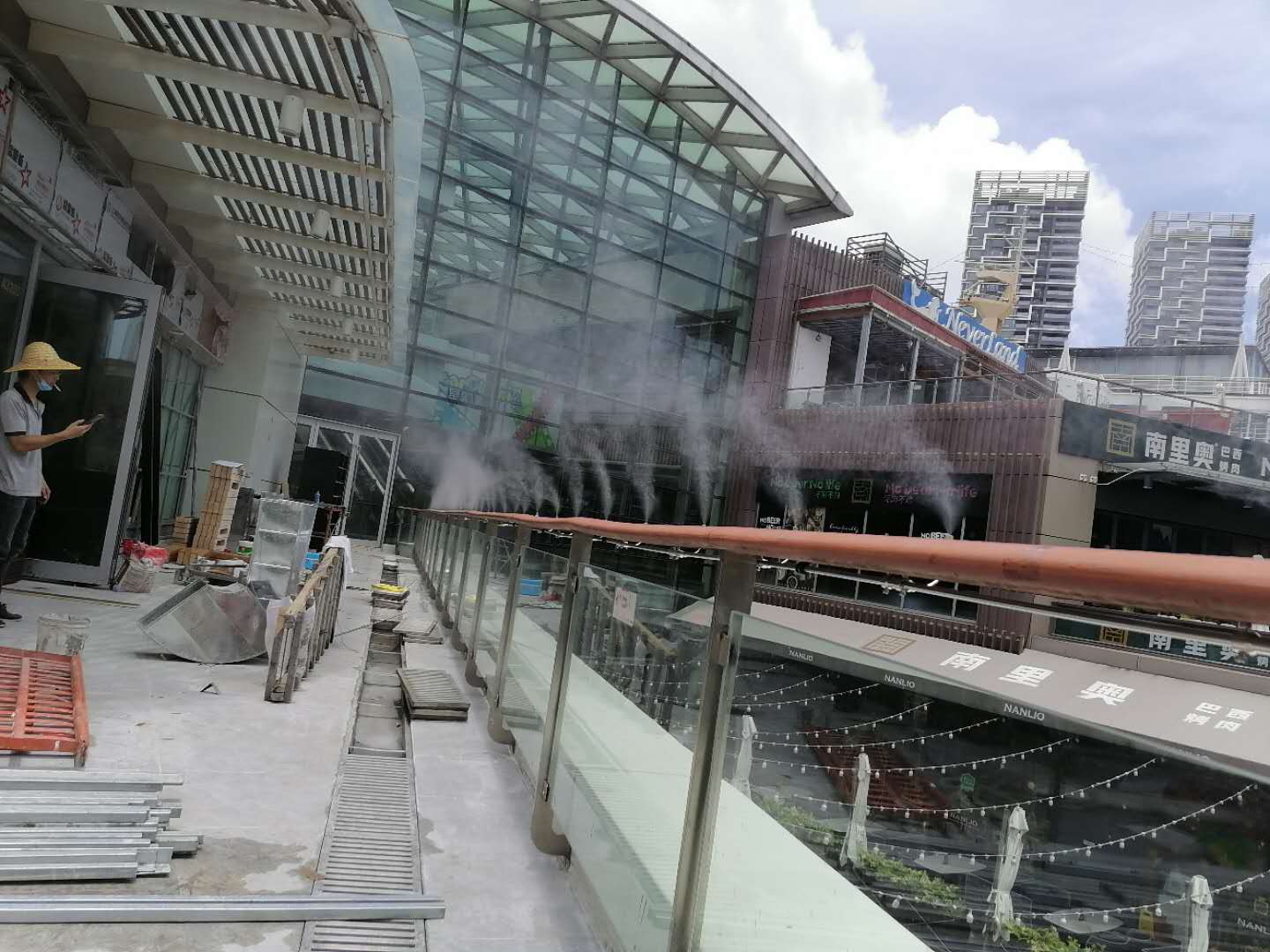 廣州天臺餐廳噴霧降溫品牌