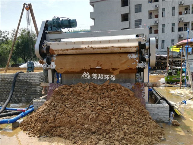 砂石料场污泥脱水机