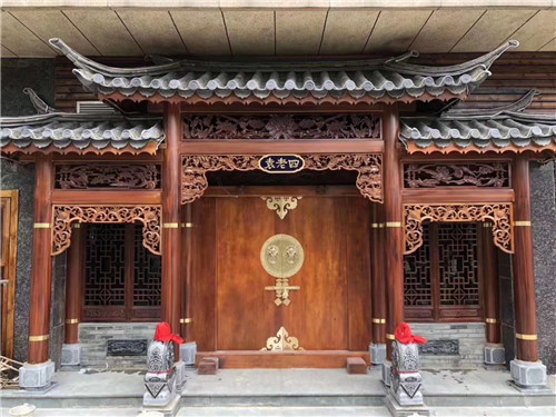 黑河仿古門頭 仿古門頭制作 生產廠家