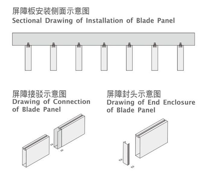 铝方通背景墙