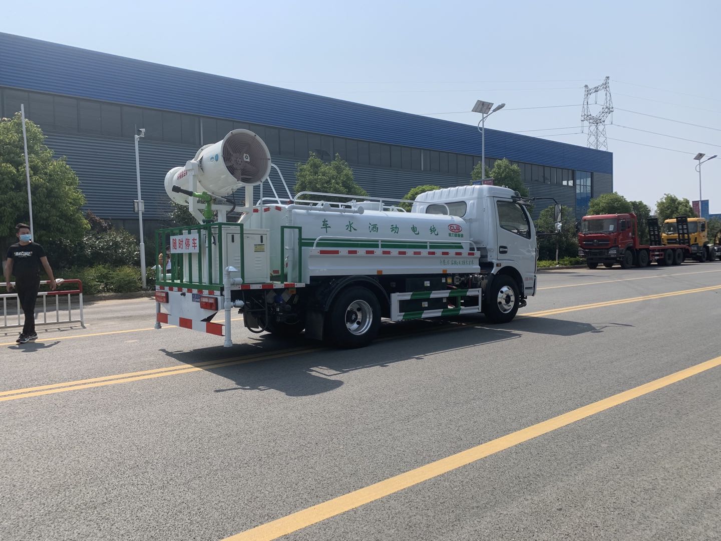 蔚縣上牌純電動環衛車
