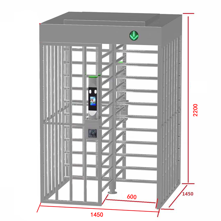 杭州门禁单门全高闸系统