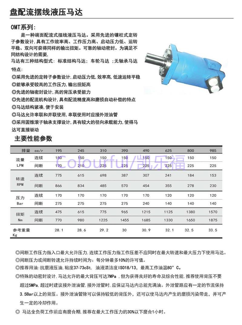 BM2-395齿轮马达