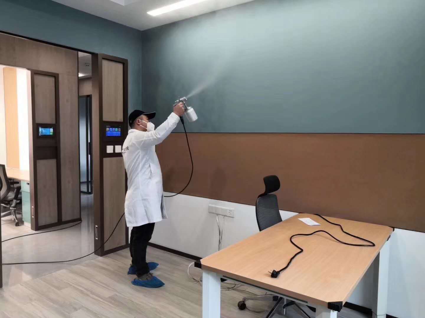 浮橋鎮學校消毒