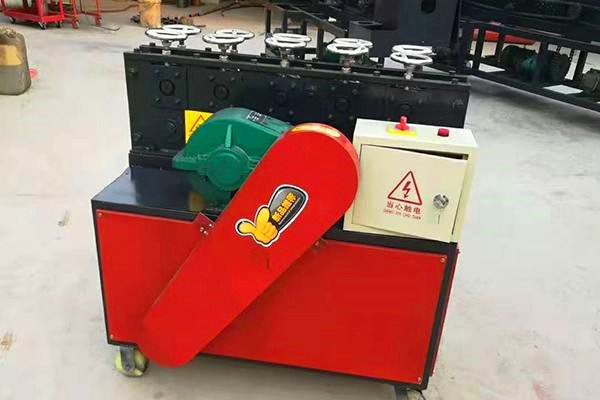 濟南聯棟溫室鋼管調直機 達威廠家批發