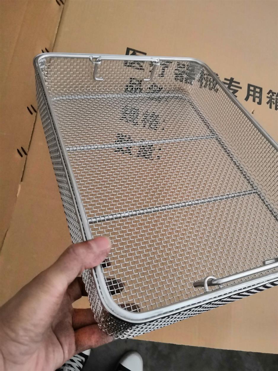 山東器械標(biāo)準(zhǔn)滅菌籃筐電話 醫(yī)院消毒供應(yīng)中心承載籃