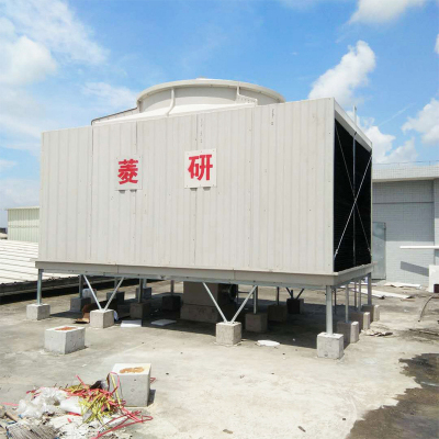 水循環(huán)方形冷卻塔多少錢_菱研機電_側(cè)面出風_80T_橫流_逆流