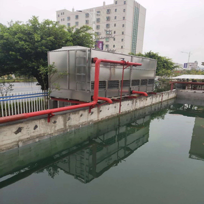 寧波逆流式不銹鋼冷卻塔_菱研機電_節能_250T_加厚_冷水機用