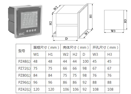 高压柜用三相电能表如何接线