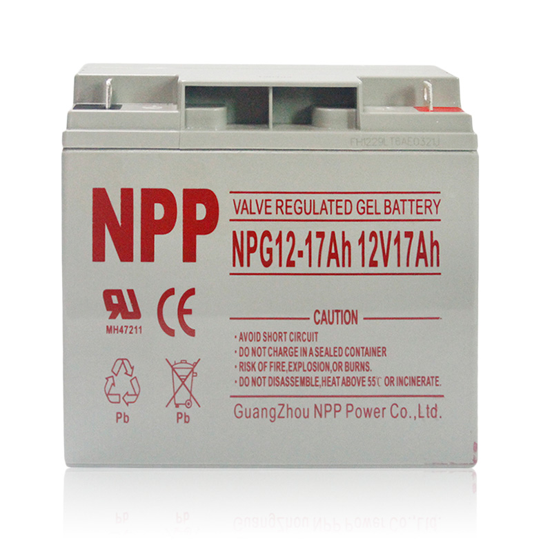 NPP/耐普电池 NP12-17 太阳能免维护蓄电池 12V17AH 18AH UPS电源