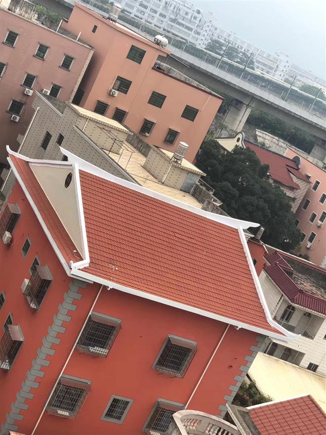 大理劍川彩石金屬瓦廠家