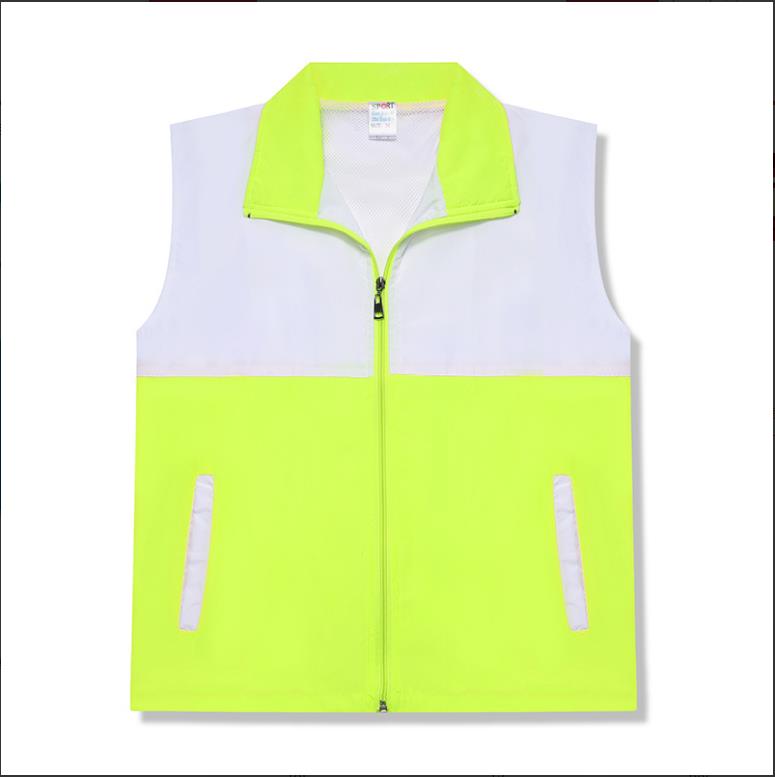 云浮工程馬甲定制 純棉馬甲 服務員馬甲定制