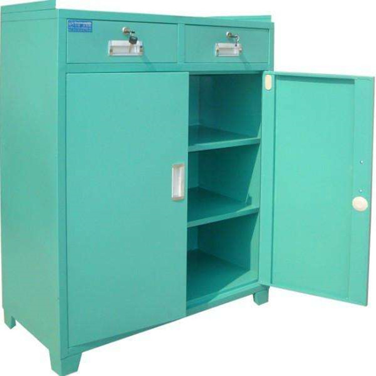 天津工具柜   帶抽屜對開門工具柜廠家