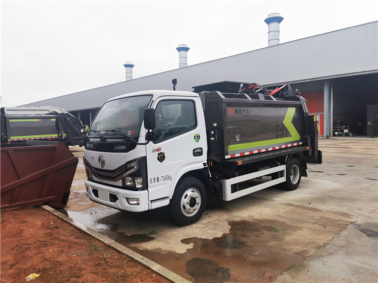 東風145垃圾轉運垃圾車廠家 自卸垃圾車