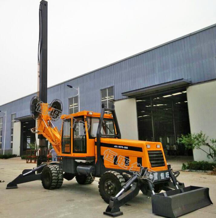 輪式旋挖鉆機 15米旋挖鉆機 房屋地基打樁機 大孔徑打樁機**