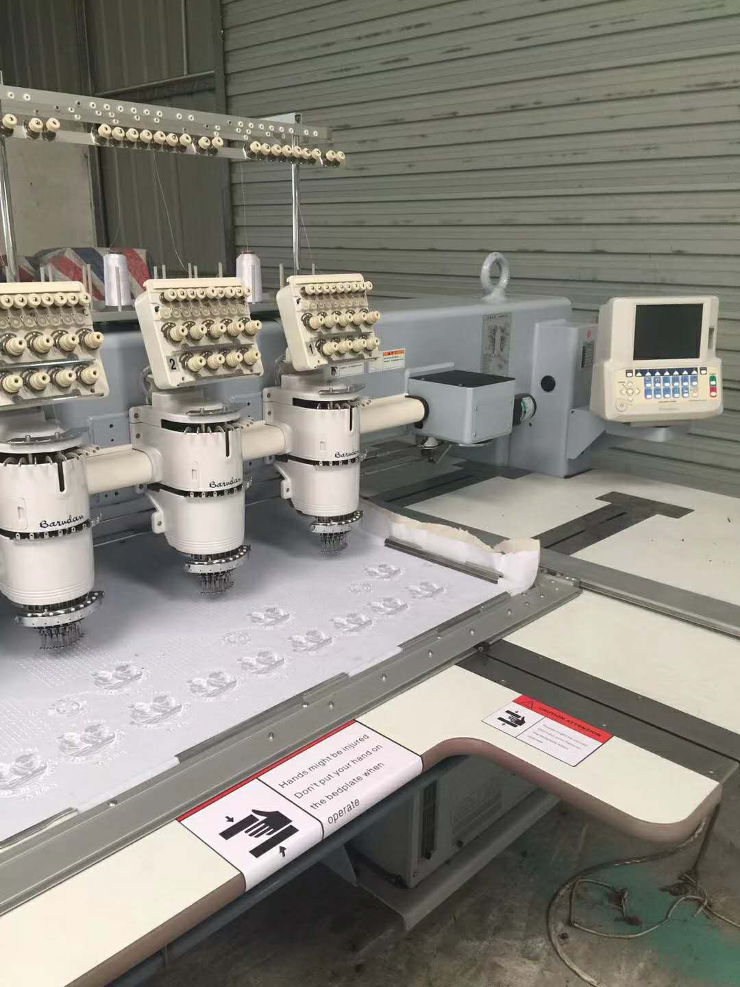 轉讓一臺日本原裝進口百靈達二手繡花機，高速機，920/300/600