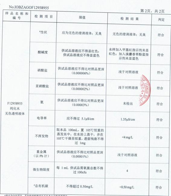 丽水自来水微生物检测水质检测