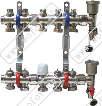 北京沃佛爾牌DN32溫控型分集水器