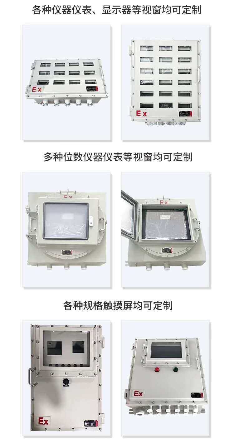 按钮按键防爆控制仪表箱