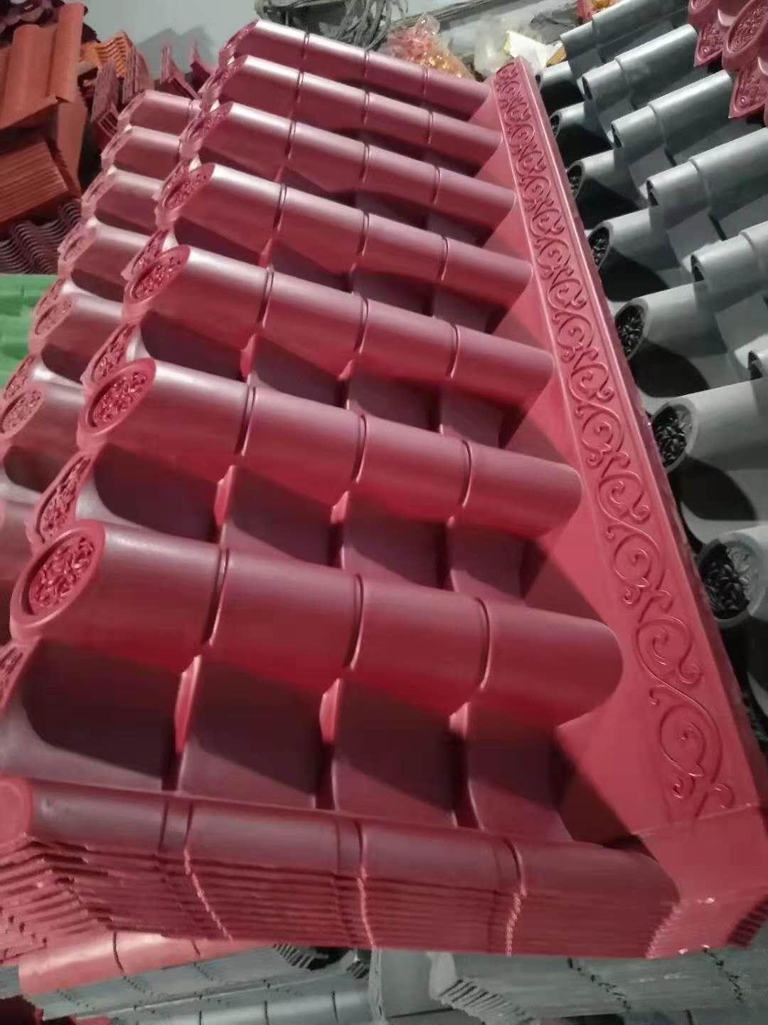 大理南澗仿古瓦定制 仿古一體瓦 量大可按需定制
