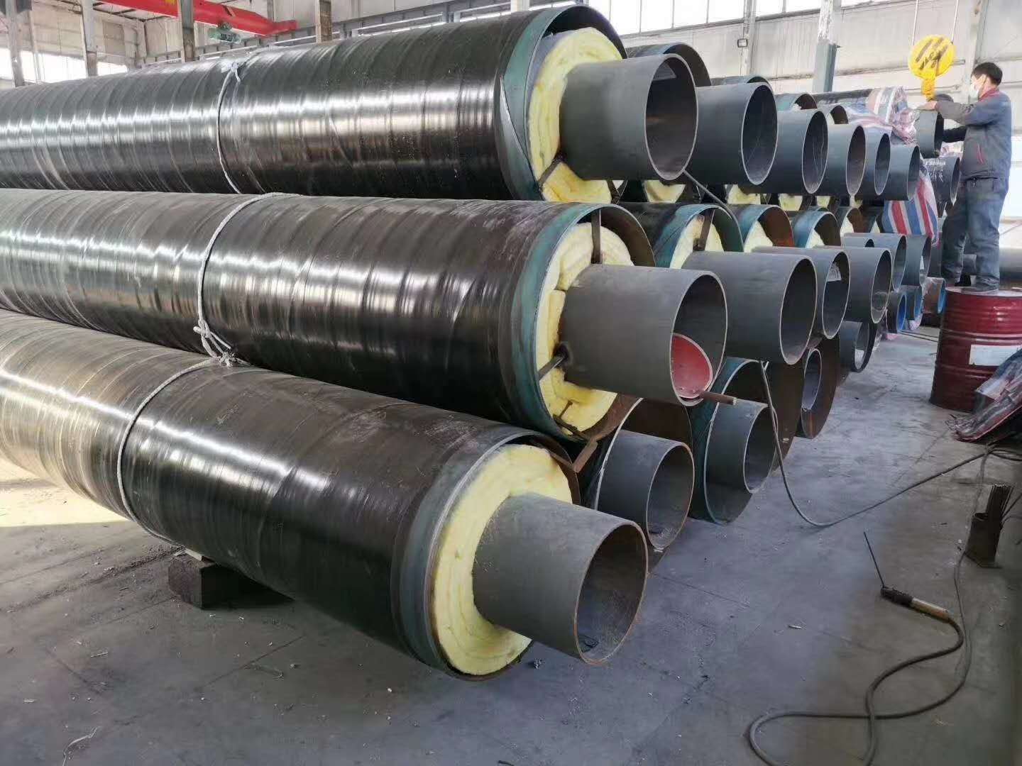 湖北無縫聚氨酯保溫鋼管廠 多種保溫管道