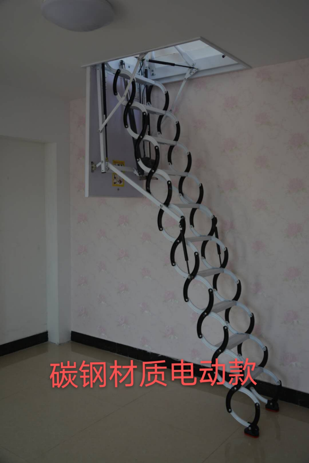 玉溪自動伸縮樓梯供應 宏泰伸縮樓梯