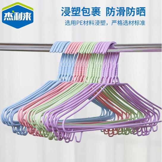 吉安衣架批發(fā) 塑料衣架 10只裝特價(jià)
