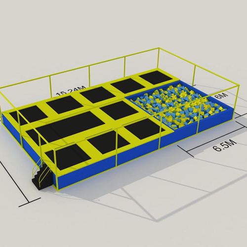 贵港室内儿童蹦床设备