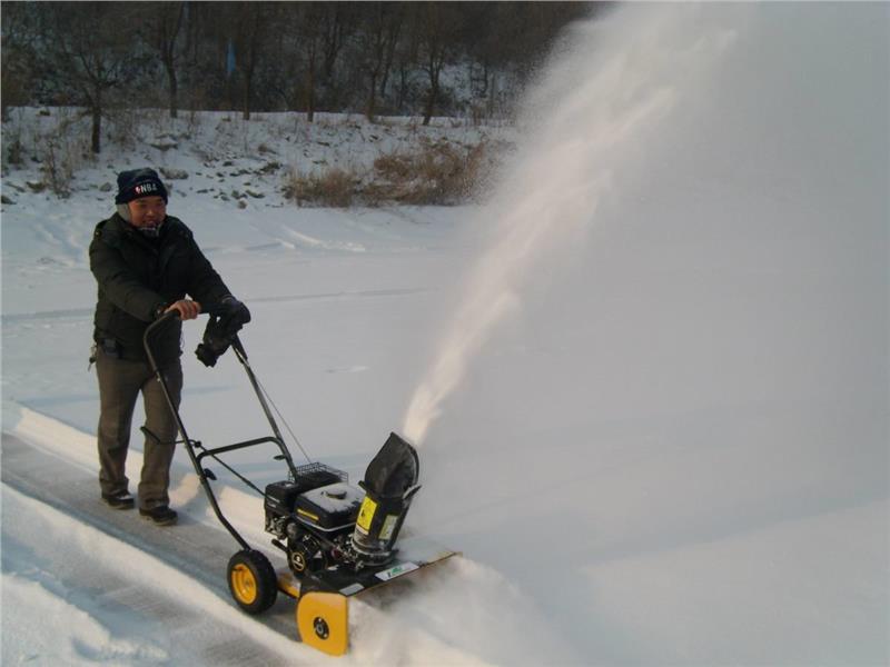 小型扬雪机