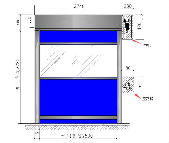 龙华PVC快速门厂家