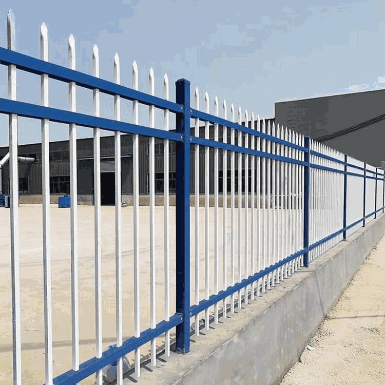 鋅鋼護欄 鋅鋼圍墻圍欄 廠區鋅鋼圍墻護欄 可定制