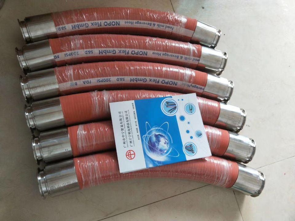 NOPO膠管用于食品膠管輸送牛奶果汁啤酒紅酒醬料等食品