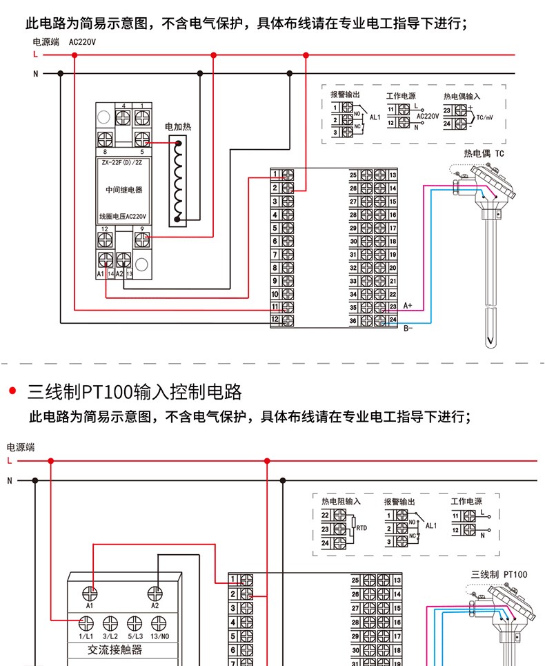 显示温度仪