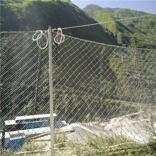 百色邊坡被動防護網型號 山坡被動防護網