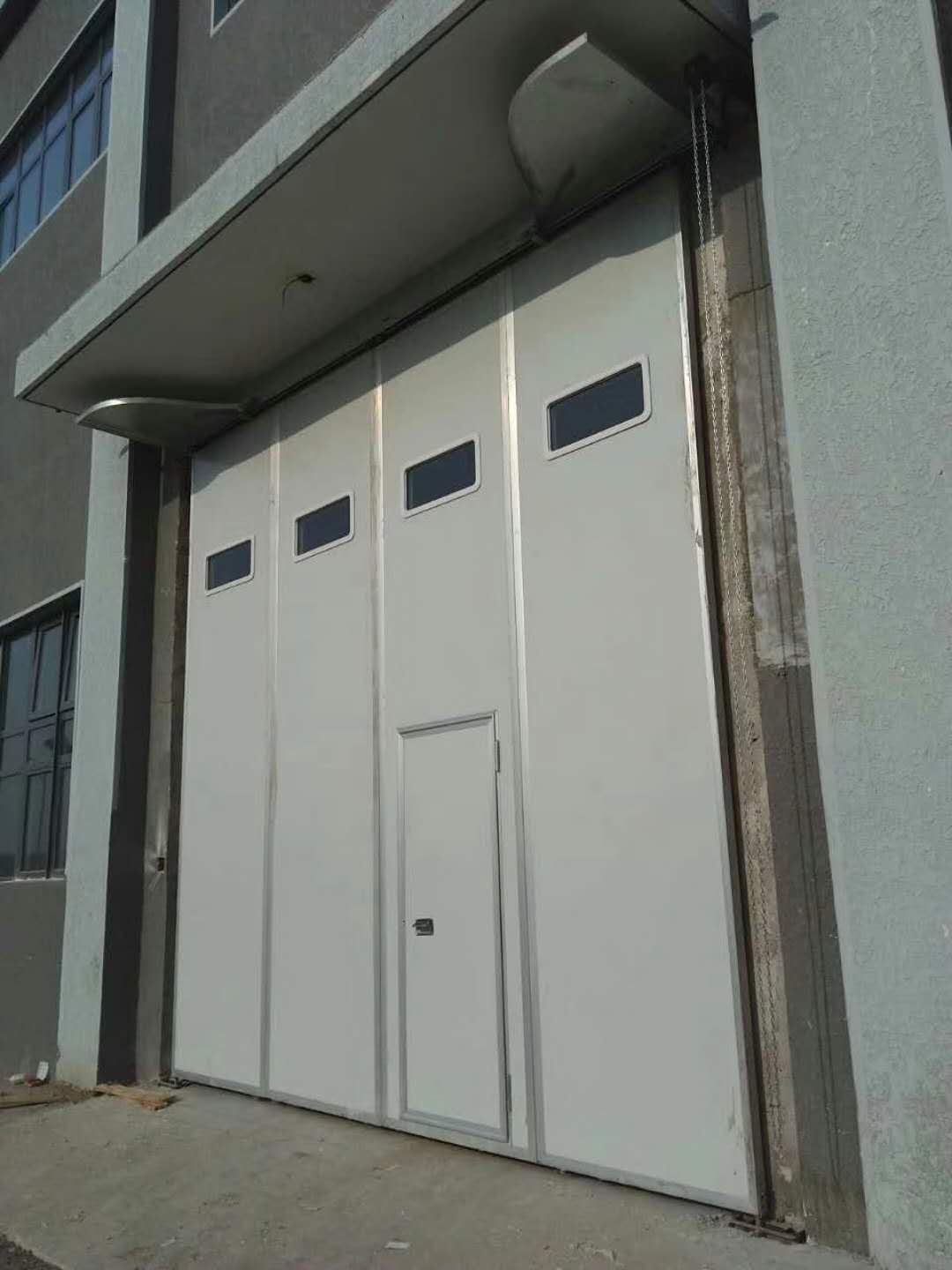 玉林工業折疊門價格-安裝步驟