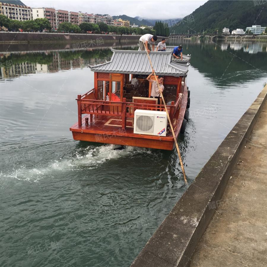 百色商務畫舫船廠家 景區觀光船