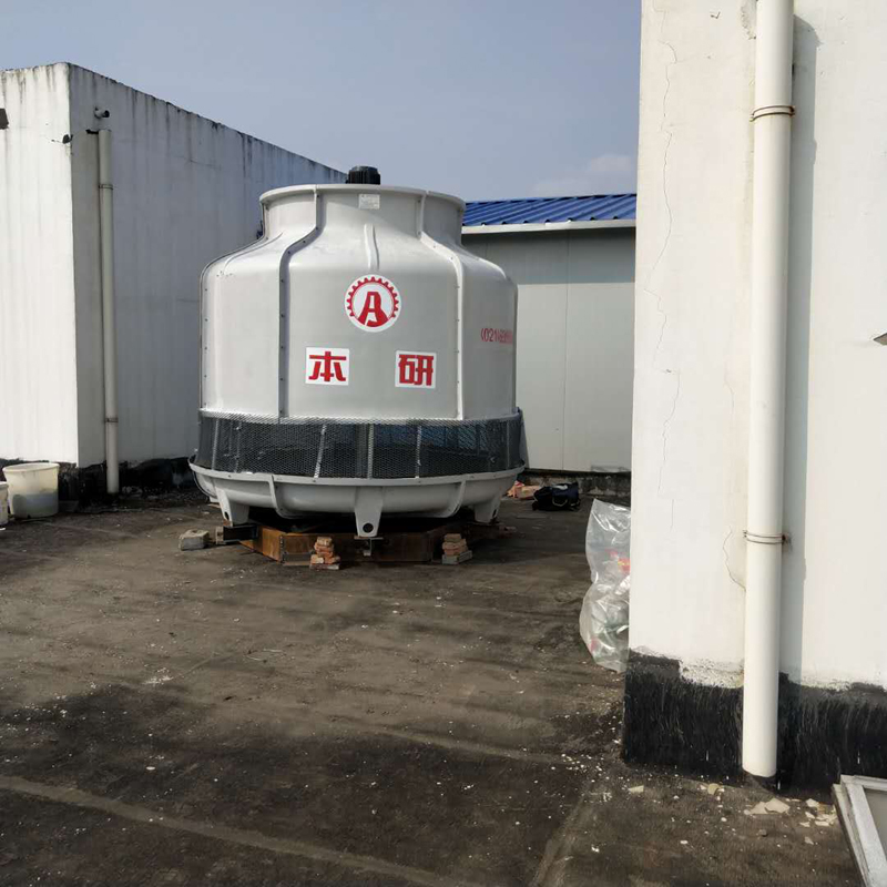 BY-R-175T 潛江圓形冷卻塔 應用于塑膠成型廠