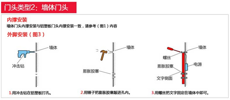 中和门头定制