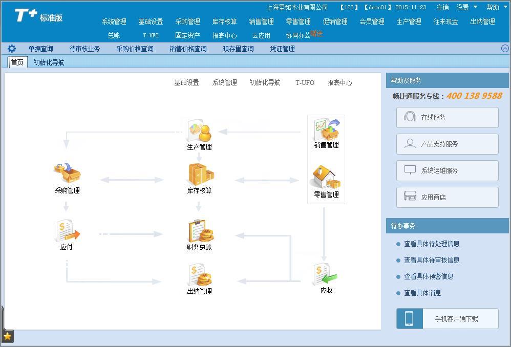 高阳用友软件工序管理