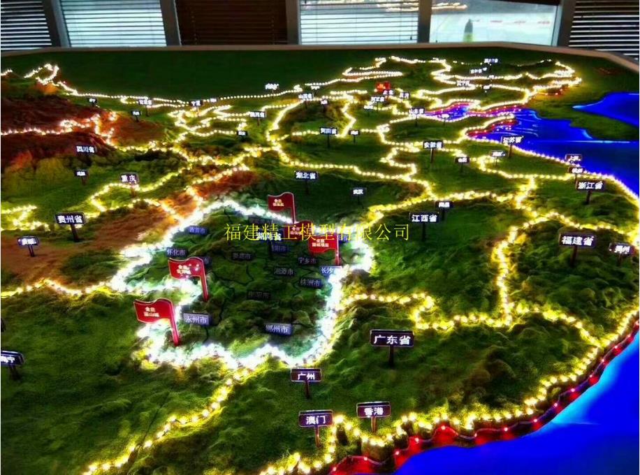 吉安地形地貌模型制造商