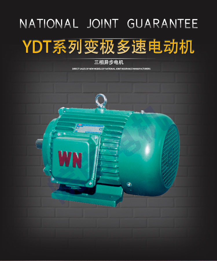 45kw变频电机 YDT系列变较多速三相异步电动机 总代理