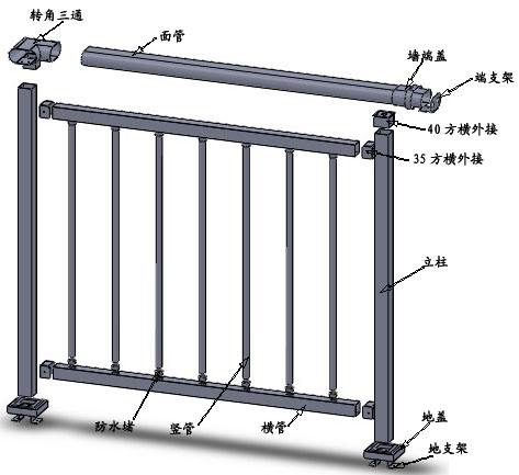 厦门锌钢护栏型号